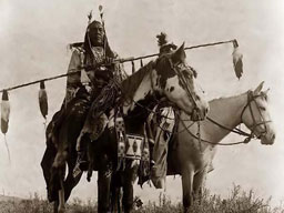 Crow Warriors Bird on the Ground and Forked Iron